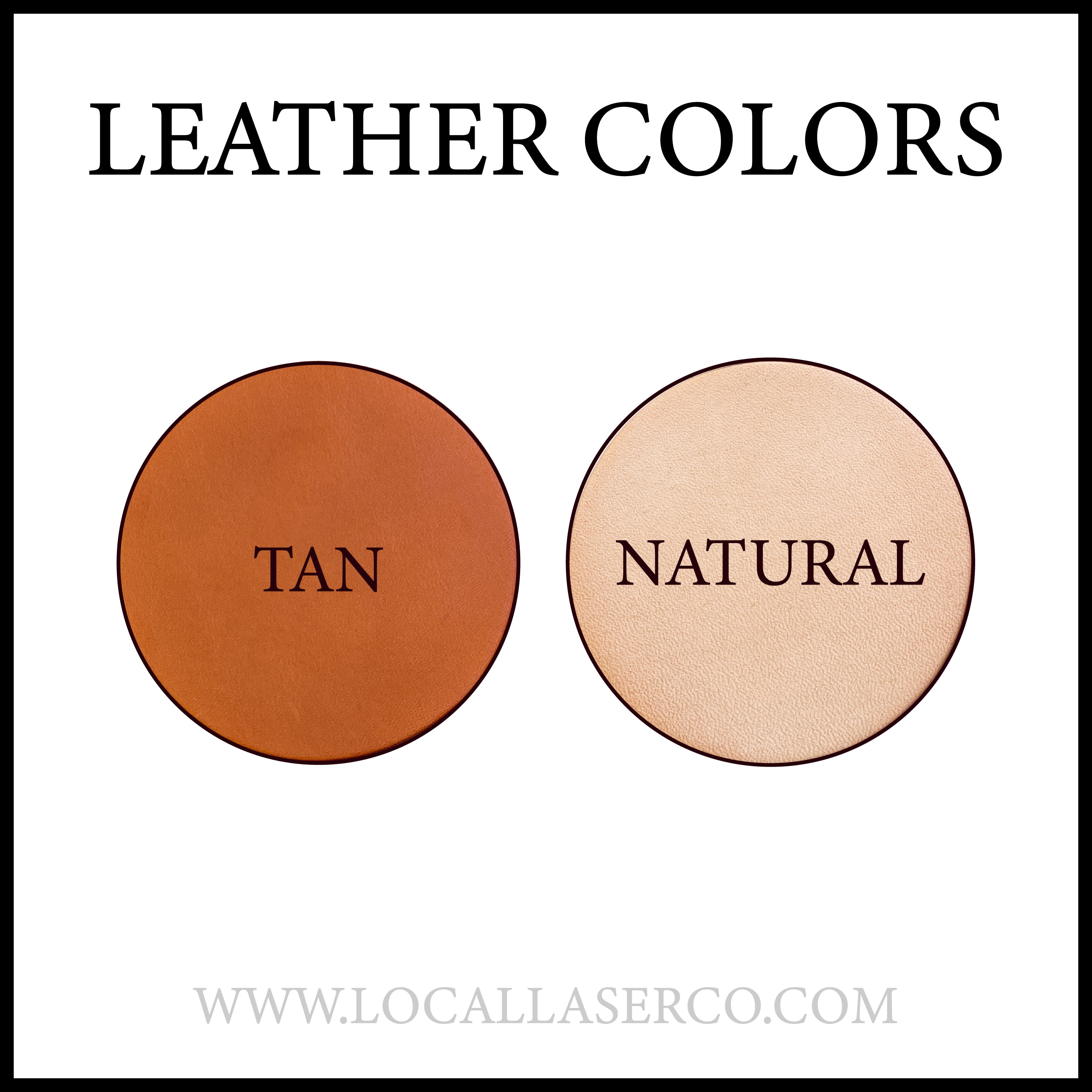 Molded Leather Valet Tray - Engraved